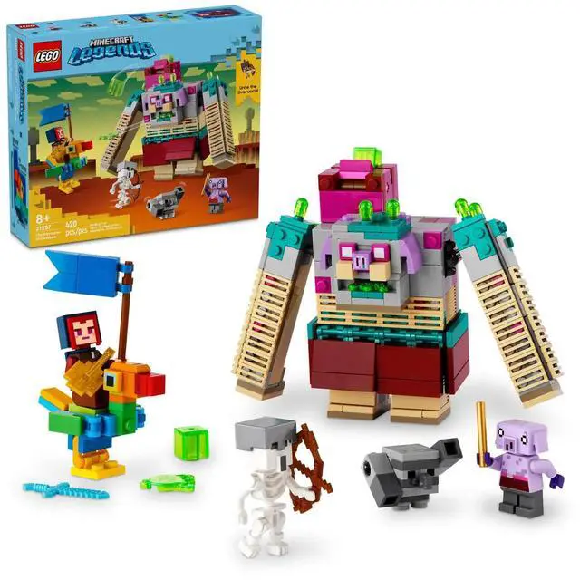 Alt view image 2 of 5 - international version minecraft Series 21257 The Devourer Showdown Number of parts 420 Suitable for age 8+ toy building blocks