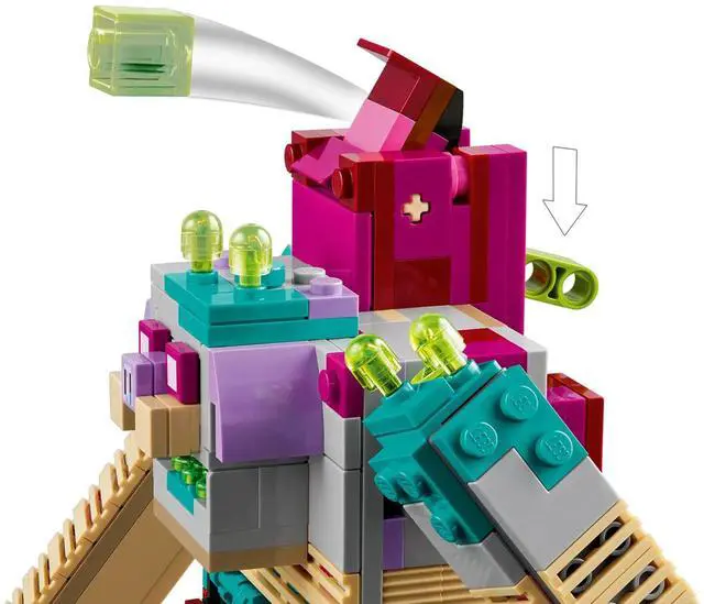 Alt view image 5 of 5 - international version minecraft Series 21257 The Devourer Showdown Number of parts 420 Suitable for age 8+ toy building blocks