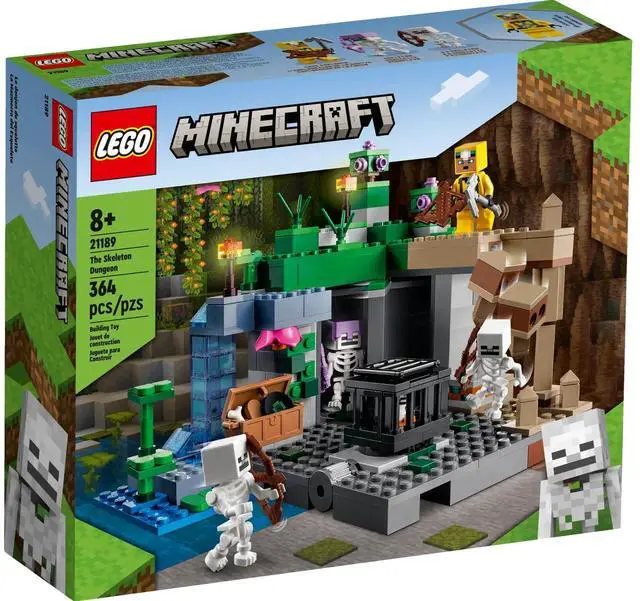 Alt view image 2 of 5 - international version minecraft Series 21189 The Skeleton Dungeon Number of parts 364 Suitable for age 8+ toy building blocks