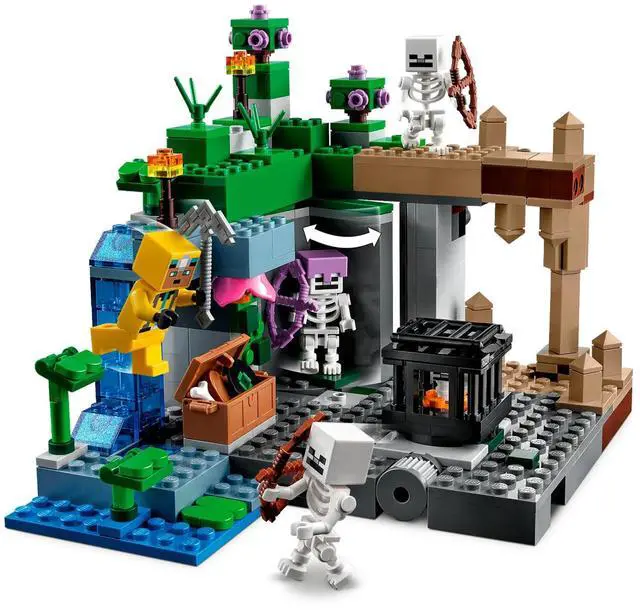 Alt view image 5 of 5 - international version minecraft Series 21189 The Skeleton Dungeon Number of parts 364 Suitable for age 8+ toy building blocks