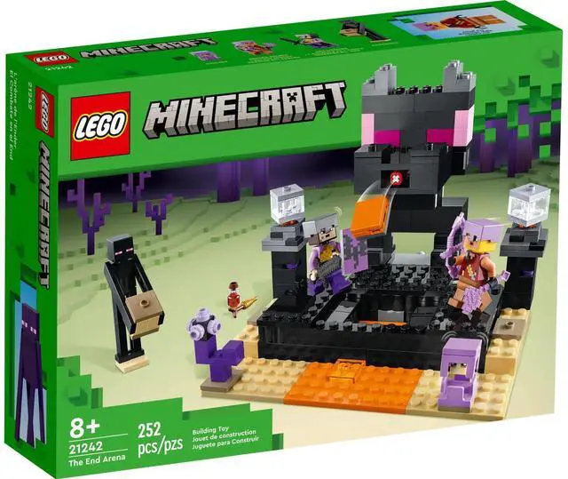 Alt view image 2 of 5 - international version minecraft Series 21242 The End Arena Number of parts 252 Suitable for age 8+ toy building blocks