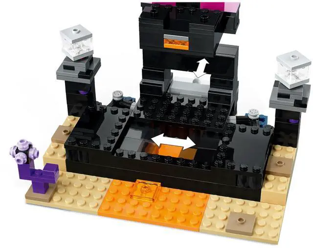 Alt view image 4 of 5 - international version minecraft Series 21242 The End Arena Number of parts 252 Suitable for age 8+ toy building blocks