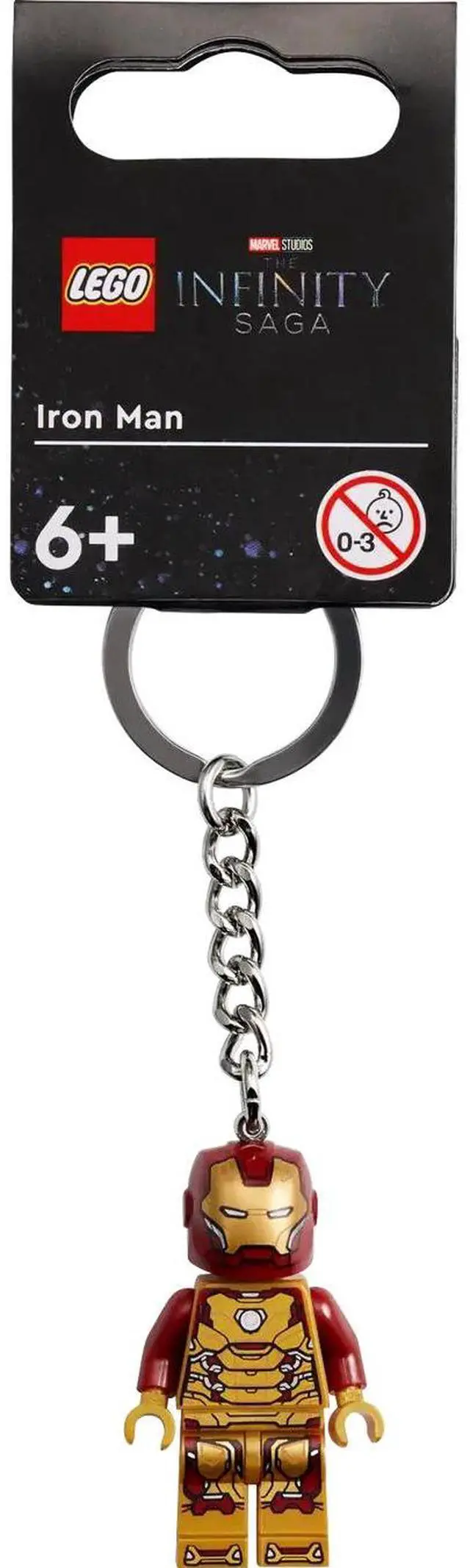 Alt view image 2 of 3 - international version marvel Series 854240 Iron Man Key Chain Number of parts 1 Suitable for age 6+ toy building blocks