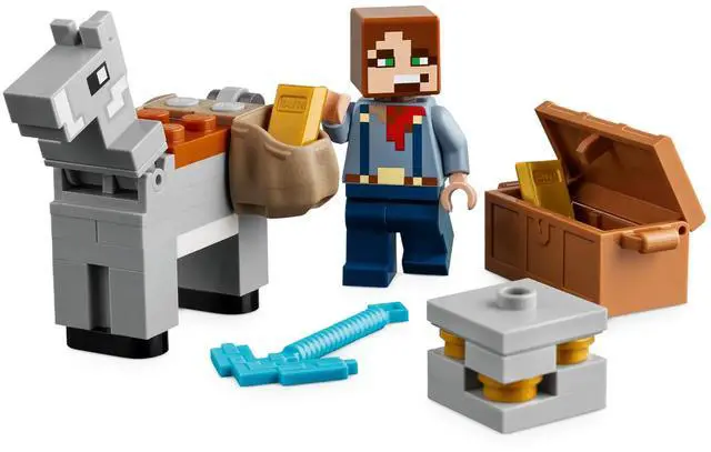 Alt view image 5 of 5 - international version minecraft Series 21263 The Badlands Mineshaft Number of parts 538 Suitable for age 8+ toy building blocks