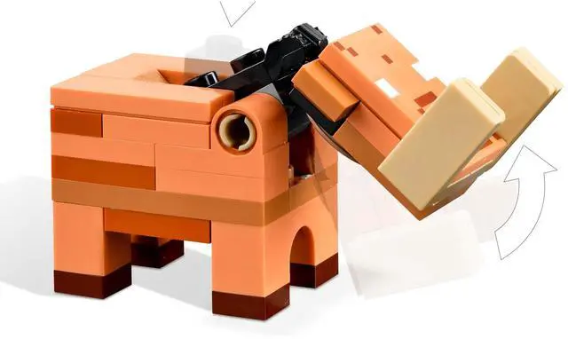 Alt view image 5 of 5 - international version minecraft Series 21255 The Nether Portal Ambush Number of parts 352 Suitable for age 8+ toy building blocks