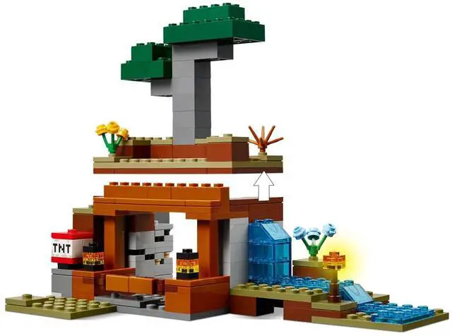 Alt view image 4 of 5 - international version minecraft Series 21269 The Armadillo Mine Expedition Number of parts 247 Suitable for age 8+ toy building blocks