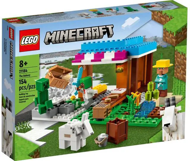 Alt view image 2 of 5 - international version minecraft Series 21184 The Bakery Number of parts 154 Suitable for age 8+ toy building blocks