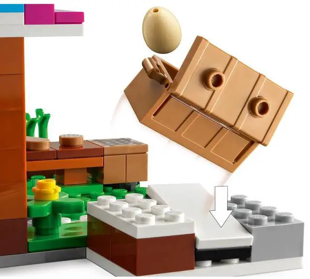 Alt view image 5 of 5 - international version minecraft Series 21184 The Bakery Number of parts 154 Suitable for age 8+ toy building blocks