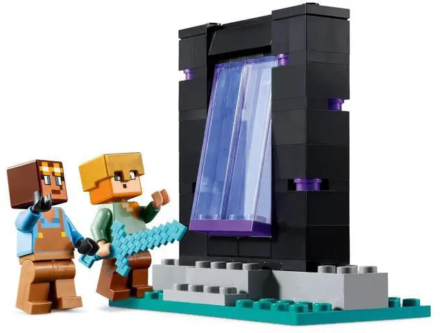 Alt view image 4 of 5 - international version minecraft Series 21252 The Armory Number of parts 203 Suitable for age 7+ toy building blocks