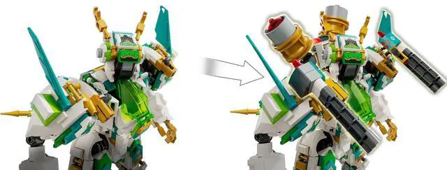 Alt view image 4 of 5 - international version monkie kid Series 80053 Mei's Dragon Mech Number of parts 990 Suitable for age 9+ toy building blocks
