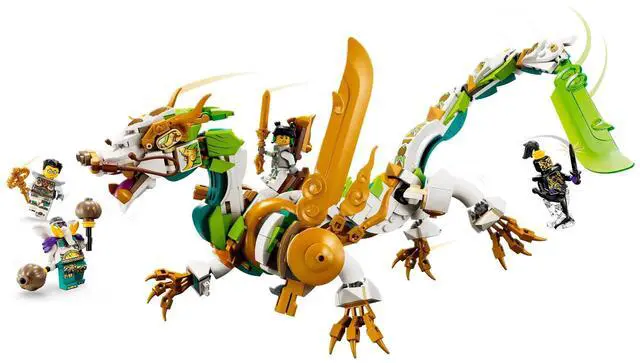 Alt view image 3 of 5 - international version monkie kid Series 80047 Mei's Guardian Dragon Number of parts 605 Suitable for age 9+ toy building blocks