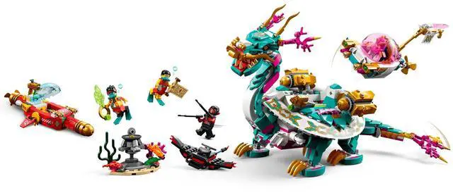 Alt view image 3 of 5 - international version monkie kid Series 80037 Dragon of the East Number of parts 880 Suitable for age 8+ toy building blocks