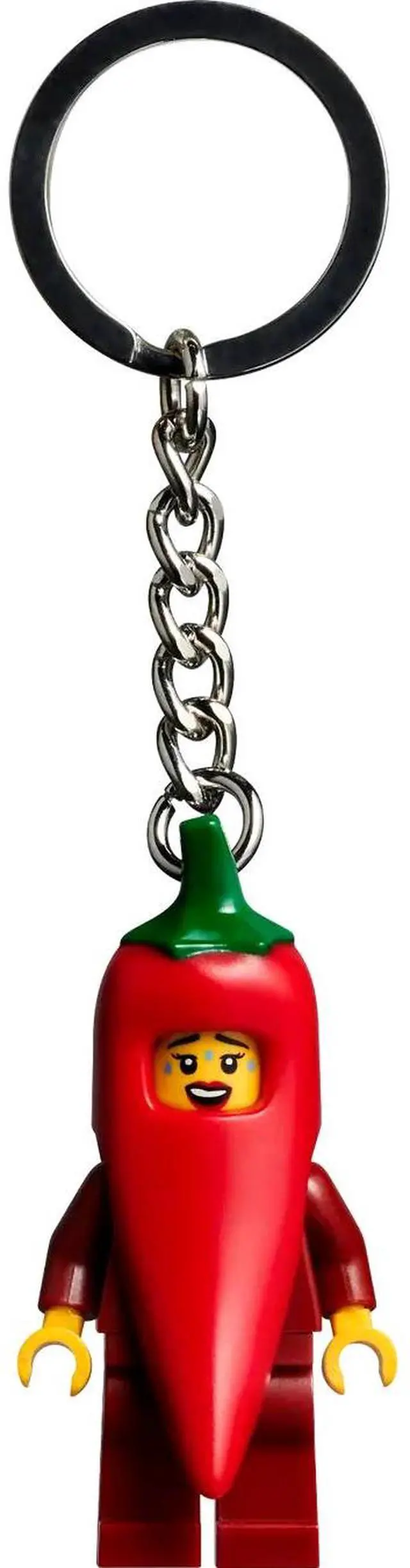 Main image of international version minecraft Series 854234 Chili Girl Key Chain Number of parts 1 Suitable for age 6+ toy building blocks