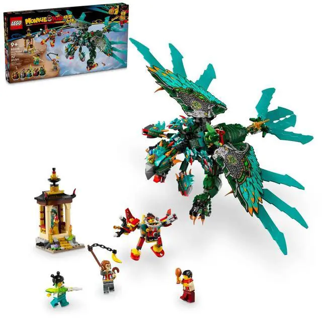 Alt view image 2 of 5 - international version monkie kid Series 80056 Nine-Headed Beast Number of parts 757 Suitable for age 9+ toy building blocks