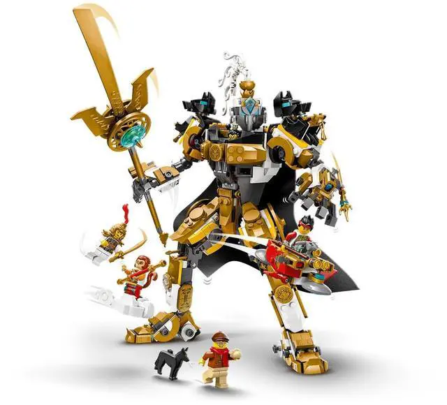 Alt view image 3 of 5 - international version monkie kid Series 80065 Erlang's Celestial Mech Number of parts 806 Suitable for age 9+ toy building blocks