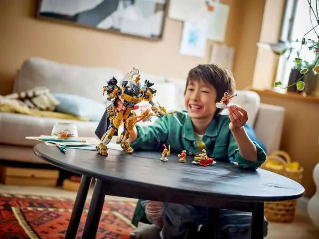 Alt view image 5 of 5 - international version monkie kid Series 80065 Erlang's Celestial Mech Number of parts 806 Suitable for age 9+ toy building blocks