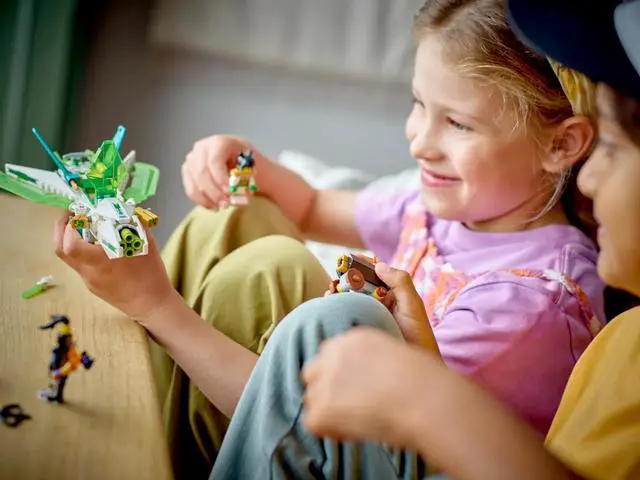 Alt view image 5 of 5 - international version monkie kid Series 80041 Mei's Dragon Jet Number of parts 246 Suitable for age 7+ toy building blocks