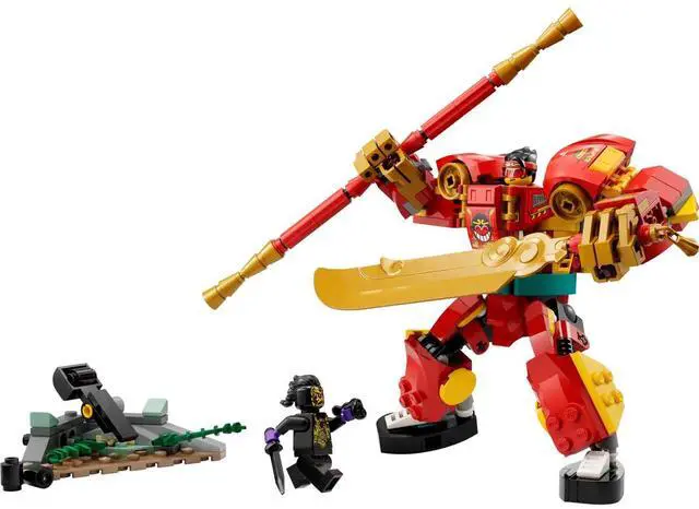 Main image of international version monkie kid Series 80040 Monkie Kid's Combi Mech Number of parts 277 Suitable for age 7+ toy building blocks