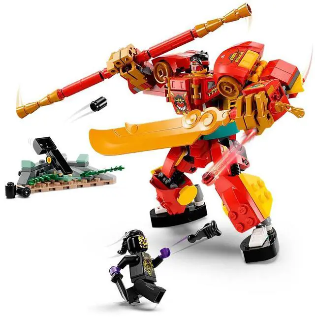 Alt view image 4 of 5 - international version monkie kid Series 80040 Monkie Kid's Combi Mech Number of parts 277 Suitable for age 7+ toy building blocks