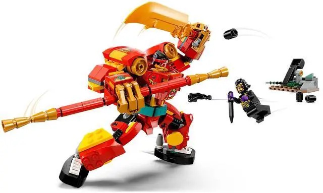 Alt view image 3 of 5 - international version monkie kid Series 80040 Monkie Kid's Combi Mech Number of parts 277 Suitable for age 7+ toy building blocks