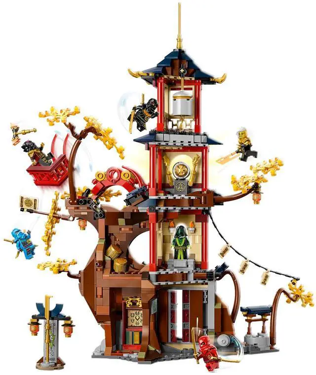 Alt view image 3 of 5 - international version ninjago Series 71795 Temple of the Dragon Energy Cores Number of parts 1029 Suitable for age 8+ toy building blocks