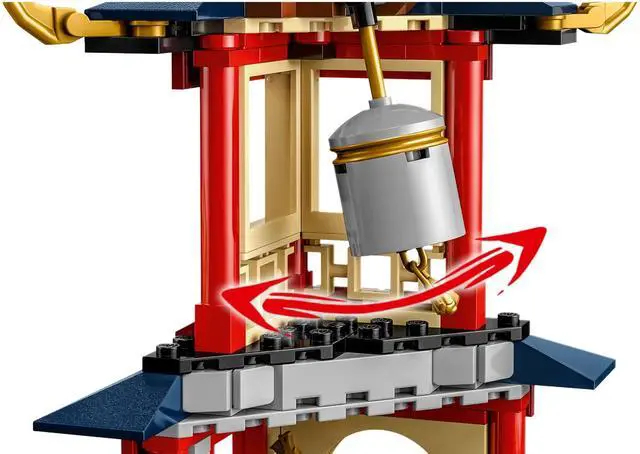 Alt view image 4 of 5 - international version ninjago Series 71795 Temple of the Dragon Energy Cores Number of parts 1029 Suitable for age 8+ toy building blocks