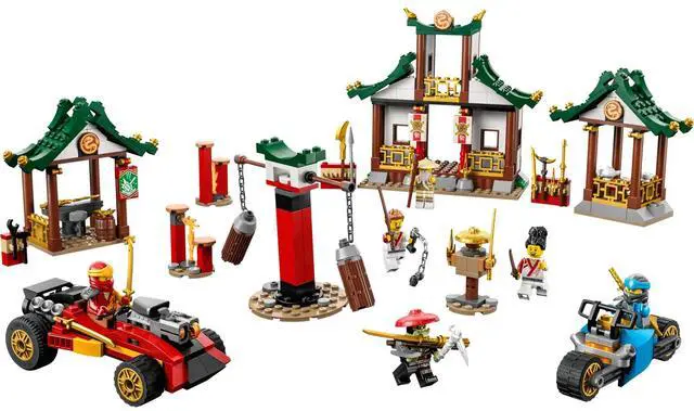 Main image of international version ninjago Series 71787 Creative Ninja Brick Box Number of parts 530 Suitable for age 5+ toy building blocks