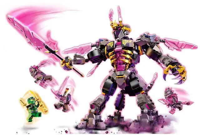 Alt view image 3 of 5 - international version ninjago Series 71772 The Crystal King Number of parts 722 Suitable for age 9+ toy building blocks