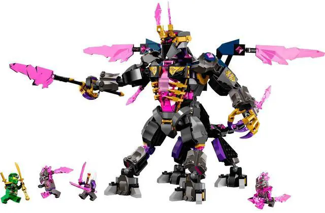 Main image of international version ninjago Series 71772 The Crystal King Number of parts 722 Suitable for age 9+ toy building blocks