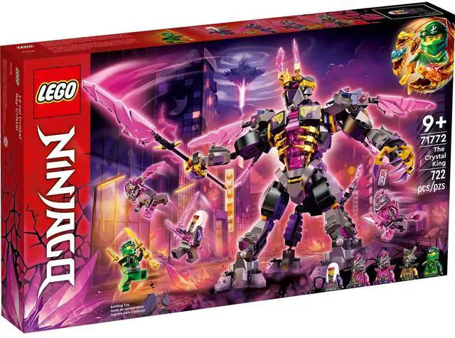 Alt view image 2 of 5 - international version ninjago Series 71772 The Crystal King Number of parts 722 Suitable for age 9+ toy building blocks