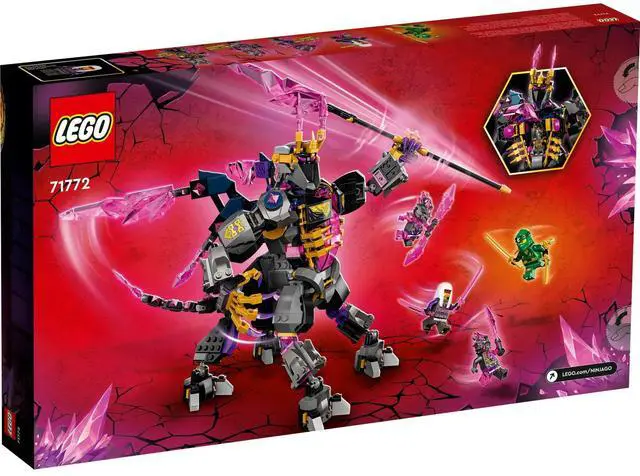 Alt view image 5 of 5 - international version ninjago Series 71772 The Crystal King Number of parts 722 Suitable for age 9+ toy building blocks