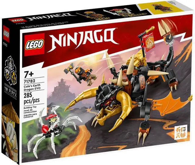 Alt view image 2 of 5 - international version ninjago Series 71782 Coles Earth Dragon EVO Number of parts 285 Suitable for age 7+ toy building blocks