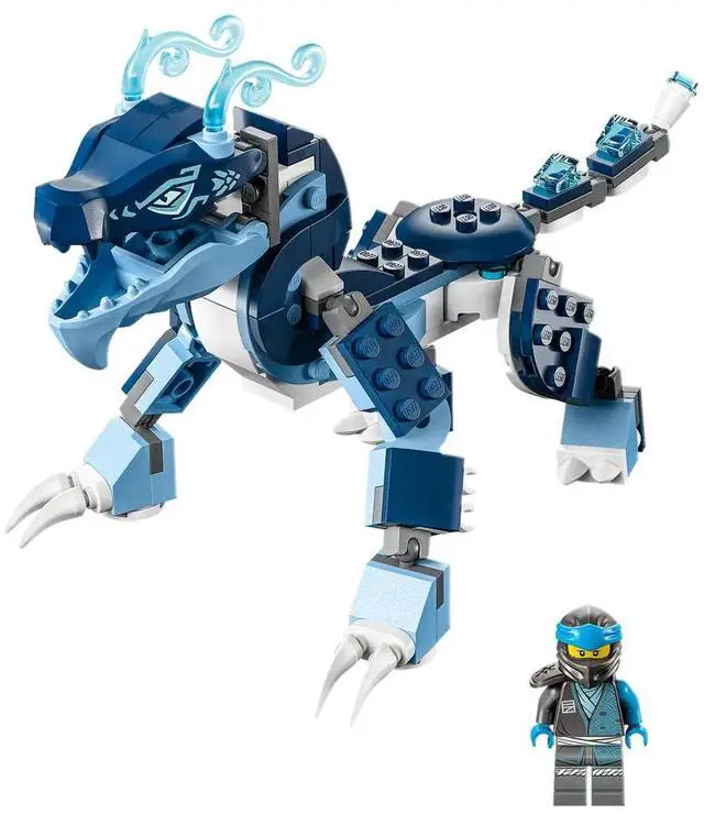Alt view image 3 of 5 - international version ninjago Series 71800 Nyas Water Dragon EVO Number of parts 173 Suitable for age 6+ toy building blocks