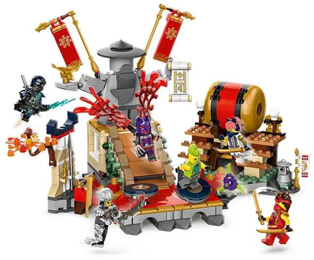 Alt view image 3 of 5 - international version ninjago Series 71818 Tournament Battle Arena Number of parts 659 Suitable for age 7+ toy building blocks
