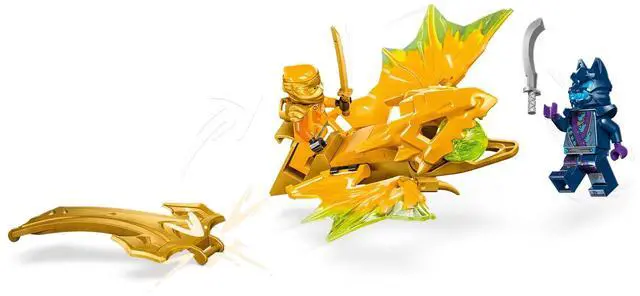Alt view image 3 of 5 - international version ninjago Series 71803 Arin's Rising Dragon Strike Number of parts 27 Suitable for age 6+ toy building blocks