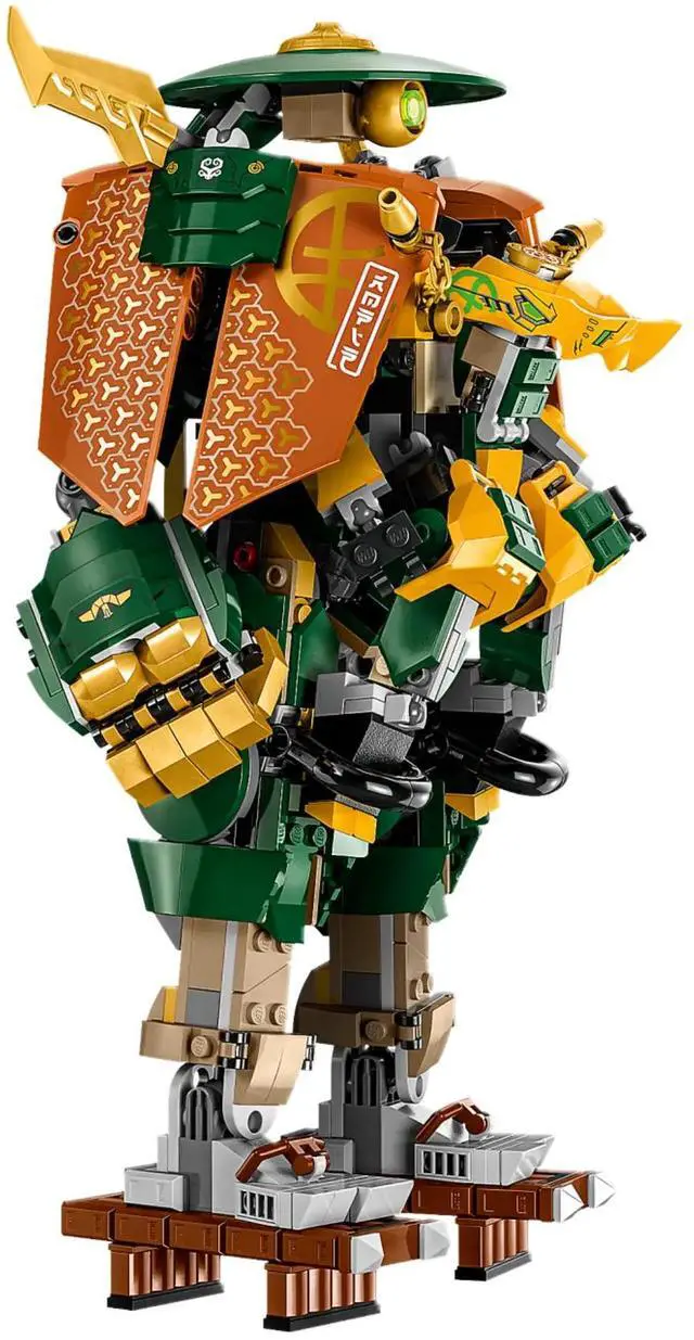 Alt view image 5 of 5 - international version ninjago Series 71794 Lloyd and Arin's Ninja Team Mechs Number of parts 764 Suitable for age 9+ toy building blocks