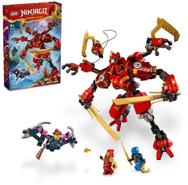 Alt view image 2 of 5 - international version ninjago Series 71812 Kai's Ninja Climber Mech Number of parts 623 Suitable for age 9+ toy building blocks