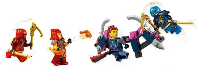Alt view image 4 of 5 - international version ninjago Series 71812 Kai's Ninja Climber Mech Number of parts 623 Suitable for age 9+ toy building blocks