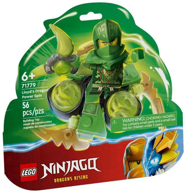 Alt view image 2 of 5 - international version ninjago Series 71779 Lloyd's Dragon Power Spinjitzu Spin Number of parts 56 Suitable for age 6+ toy building blocks