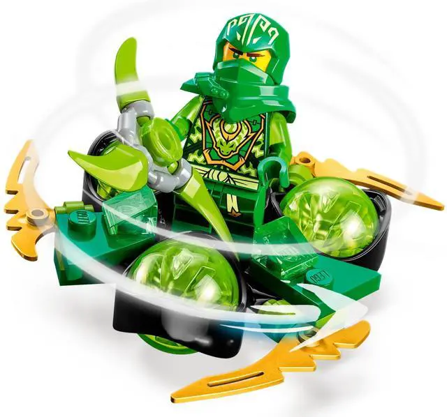 Alt view image 5 of 5 - international version ninjago Series 71779 Lloyd's Dragon Power Spinjitzu Spin Number of parts 56 Suitable for age 6+ toy building blocks