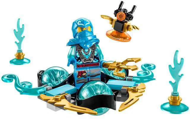 Main image of international version ninjago Series 71778 Nya's Dragon Power Spinjitzu Drift Number of parts 57 Suitable for age 6+ toy building blocks