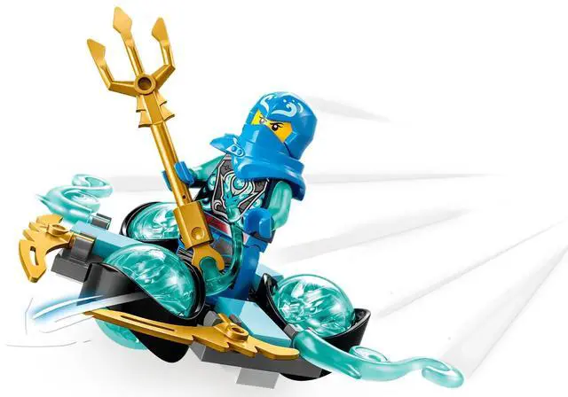 Alt view image 4 of 5 - international version ninjago Series 71778 Nya's Dragon Power Spinjitzu Drift Number of parts 57 Suitable for age 6+ toy building blocks