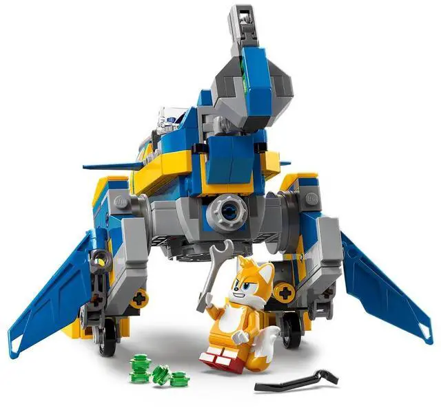 Alt view image 4 of 5 - international version sonic the hedgehog Series 77002 Cyclone vs. Metal Sonic Number of parts 290 Suitable for age 8+ toy building blocks