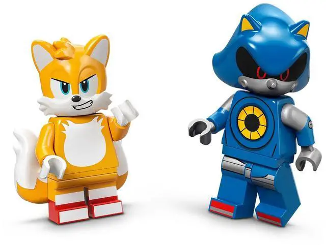 Alt view image 5 of 5 - international version sonic the hedgehog Series 77002 Cyclone vs. Metal Sonic Number of parts 290 Suitable for age 8+ toy building blocks
