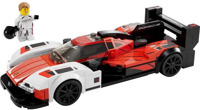 Main image of international version speed champions Series 76916 Porsche 963 Number of parts 280 Suitable for age 9+ toy building blocks