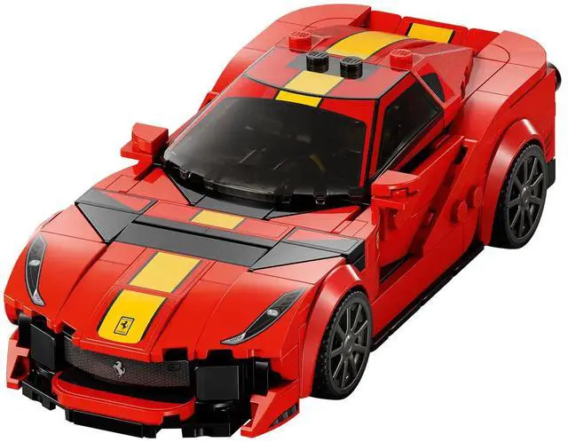 Alt view image 3 of 5 - international version speed champions Series 76914 Ferrari 812 Competizione Number of parts 261 Suitable for age 9+ toy building blocks