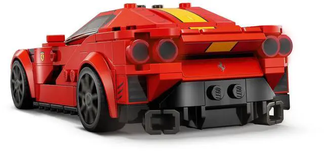 Alt view image 5 of 5 - international version speed champions Series 76914 Ferrari 812 Competizione Number of parts 261 Suitable for age 9+ toy building blocks