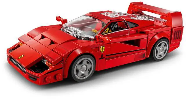 Alt view image 3 of 5 - international version speed champions Series 76934 Ferrari F40 Supercar Number of parts 318 Suitable for age 9+ toy building blocks