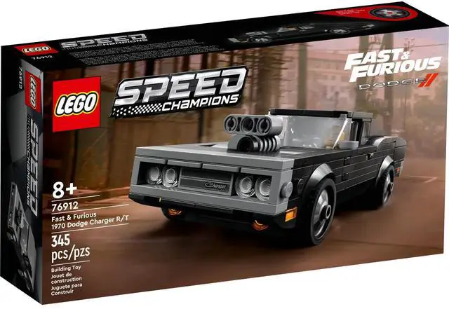 Alt view image 2 of 5 - international version speed champions Series 76912 Fast & Furious 1970 Dodge Charger R/T Number of parts 345 Suitable for age 8+ toy building blocks