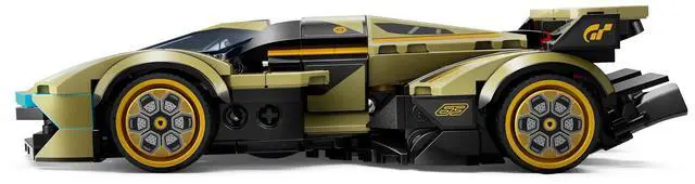 Alt view image 3 of 5 - international version speed champions Series 76923 Lamborghini Lambo V12 Vision GT Super Car Number of parts 230 Suitable for age 10+ toy building blocks